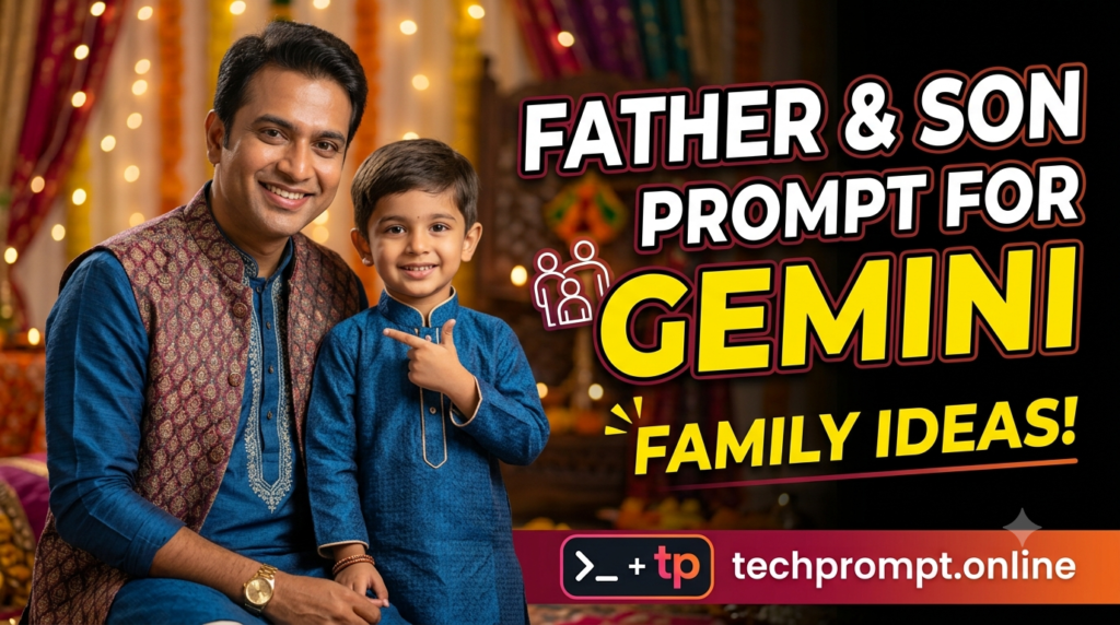 Father and Son Prompt for Gemini: 10 Heartwarming AI Photo Prompts for 2026
