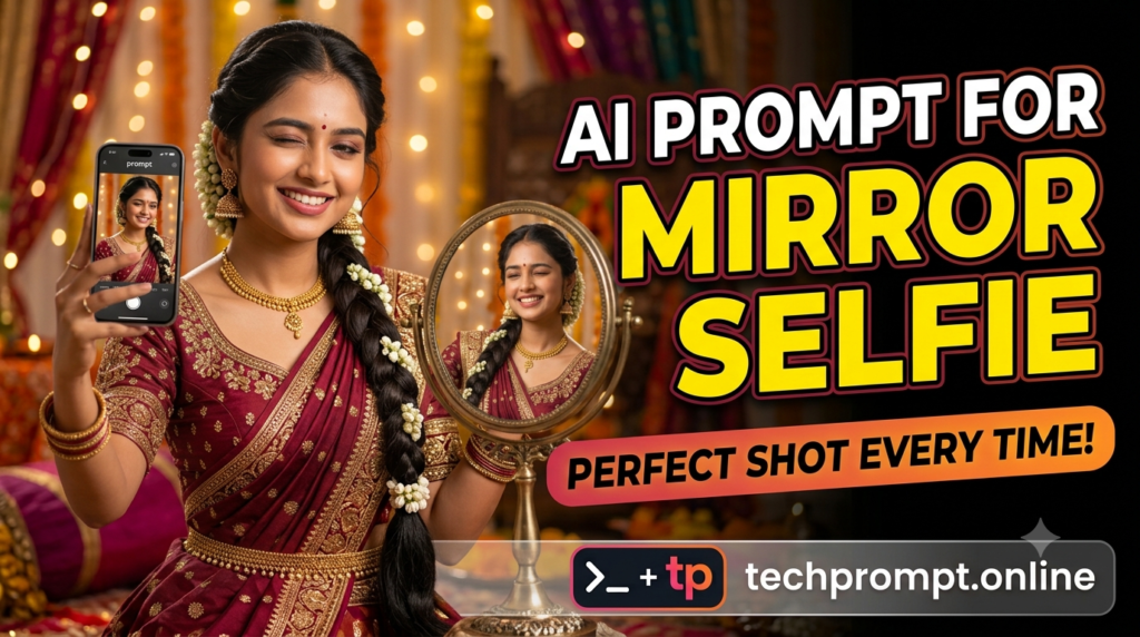 ai prompt for mirror selfie