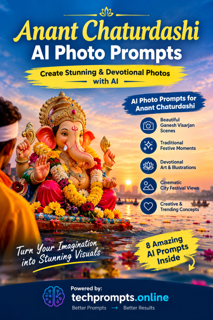 Anant Chaturdashi AI Photo Prompts