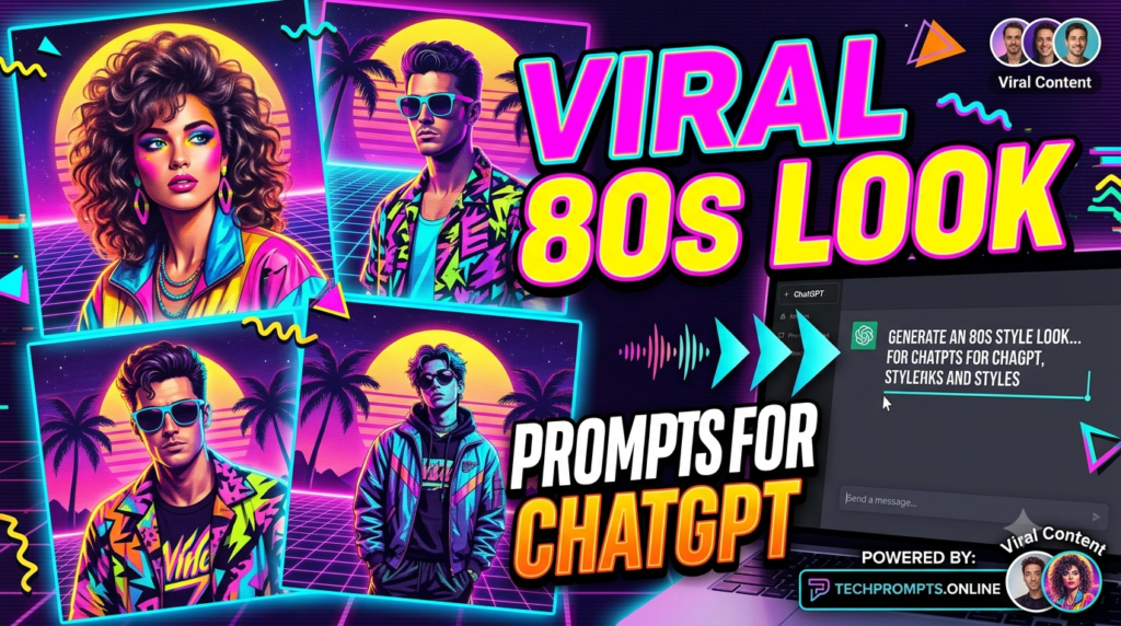 Viral 80s Look Prompts for ChatGPT