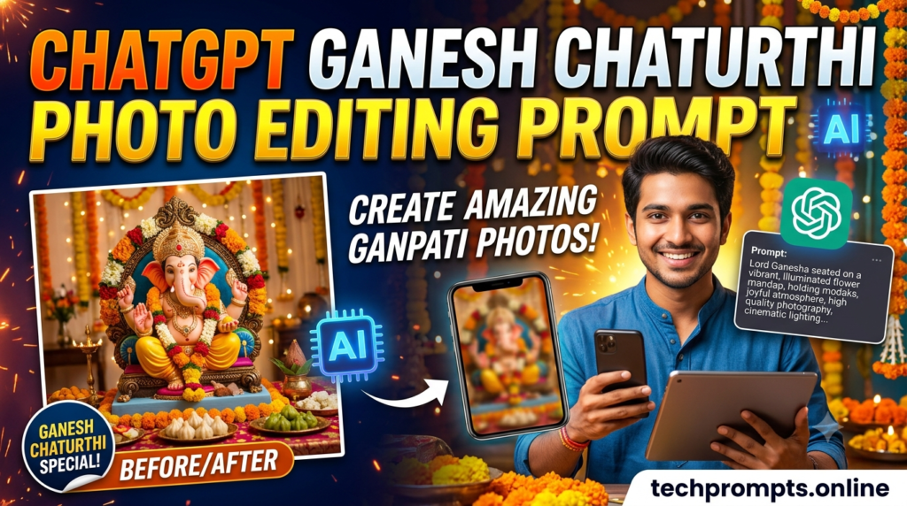 ChatGPT Ganesh Chaturthi Photo Editing Prompts: