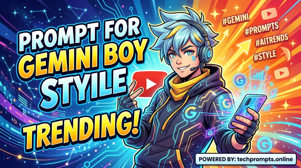 8 Prompt For Gemini Boy Style Trending of Viral Looks in 2026