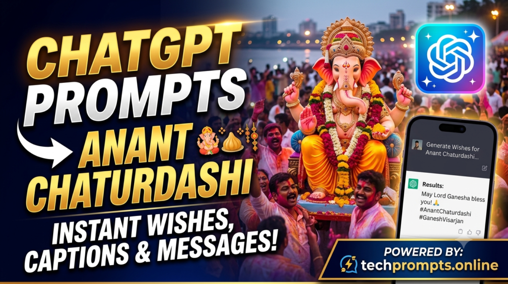 chatgpt prompt for anant chaturdashi