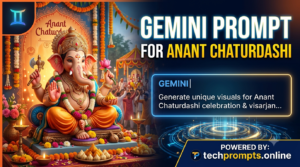 gemini prompt for anant chaturdashi