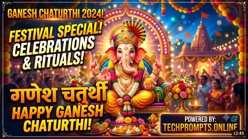 Ganesh Chaturthi Video Prompts