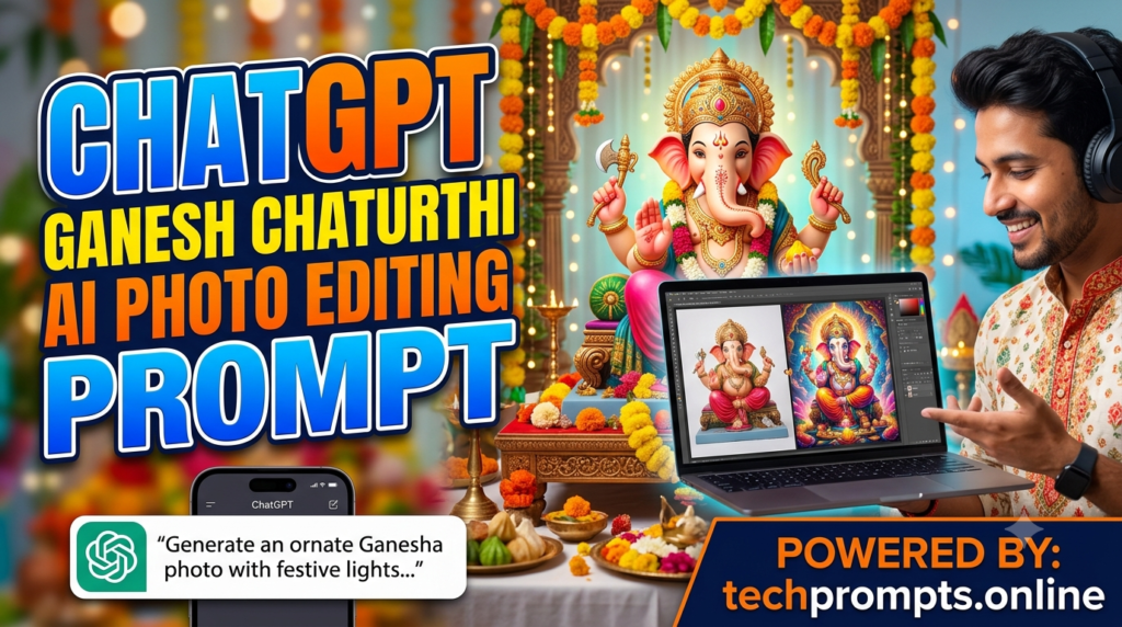ChatGPT Ganesh Chaturthi AI Photo Editing Prompt