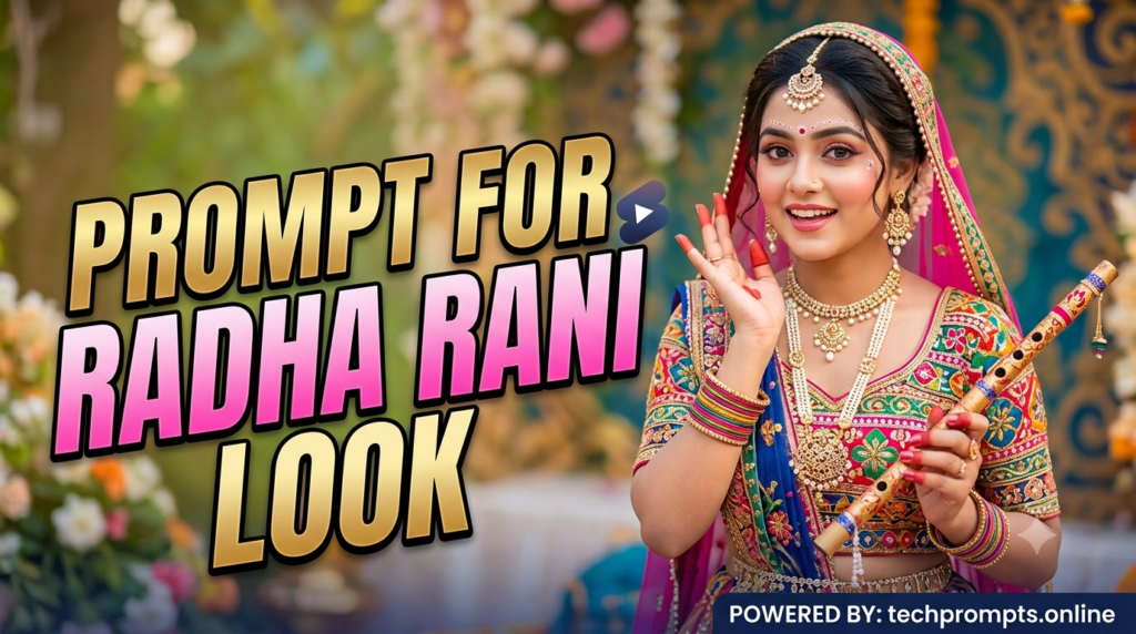 Best Prompt for Radha Rani Look