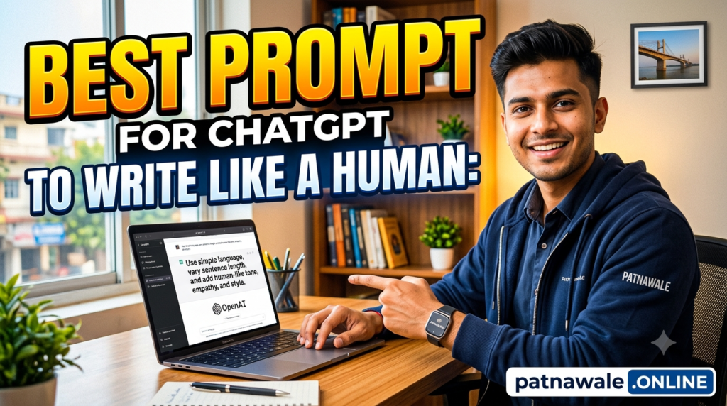 Best Prompt for ChatGPT to Write Like a Human: