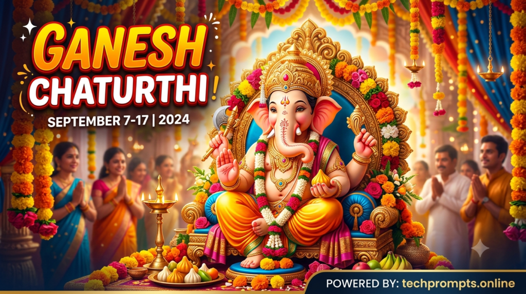 Ganesh Chaturthi video prompt