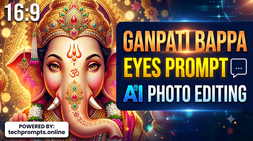Ganpati Bappa Eyes Prompt AI Photo Editing: